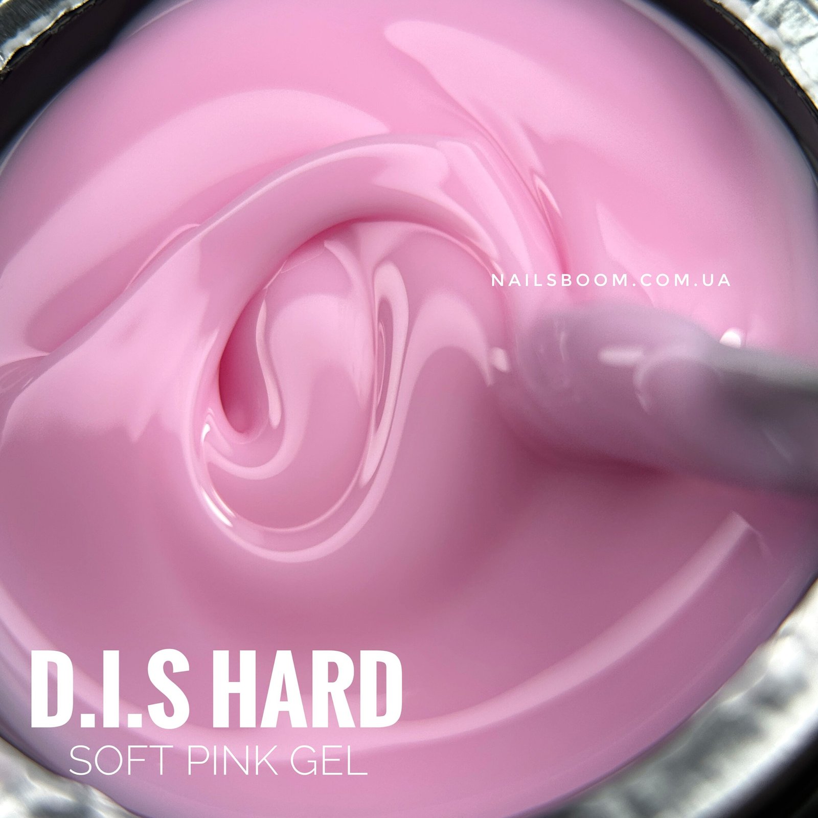 IMG_2156 Камуфлюючий гель D.I.S nails Hard Soft Pink, 28 мл