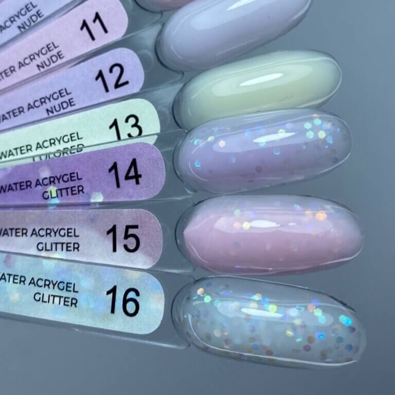 Рідкий полігель EDLEN Water Acrygel 016, 15 мл (баночка без пензлика)