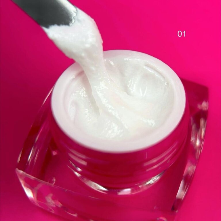 Screenshot_20240227_132149_Instagram Декоративний гель-гіпс EDLEN Sugar gel 01 білий, 5 мл