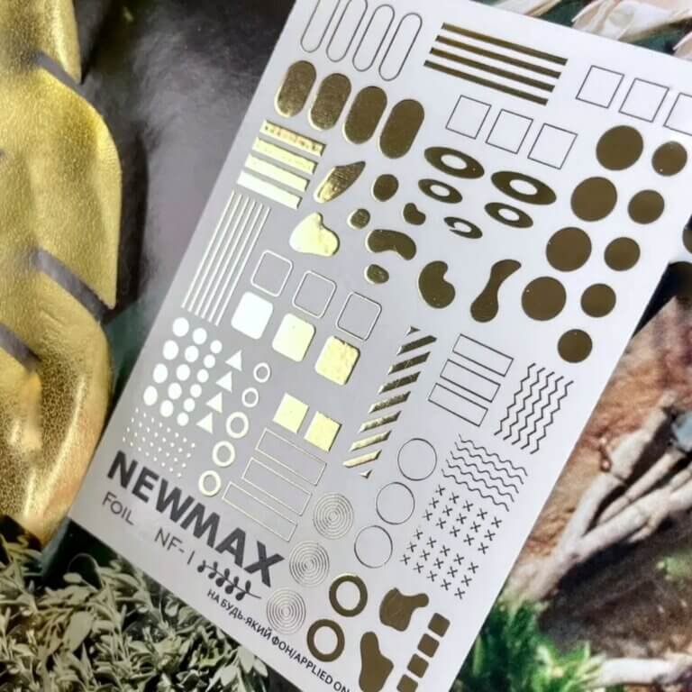 1000054585-02 Слайдер дизайн NewMax Foil NF-1 (золото)