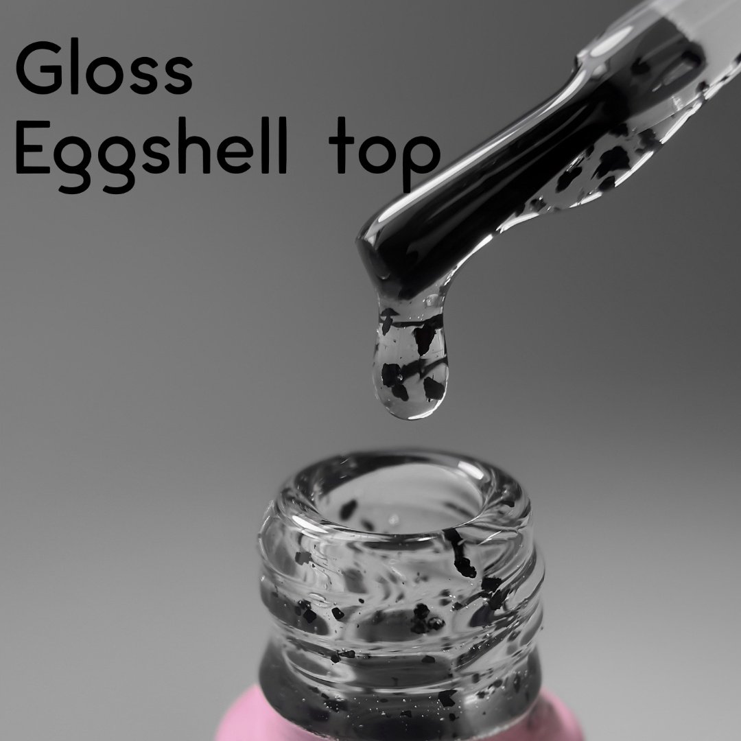 1000056372-01 Топ з крихтою Toki-Toki Gloss Eggshell top, 5 мл