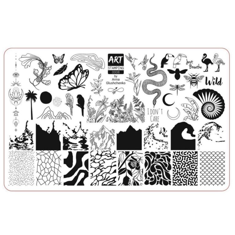 1BA9DD44-0E78-41B5-8533-BB7F28B2A0AD Пластина для стемпінгу ART Stamping by Anna Glushchenko 008