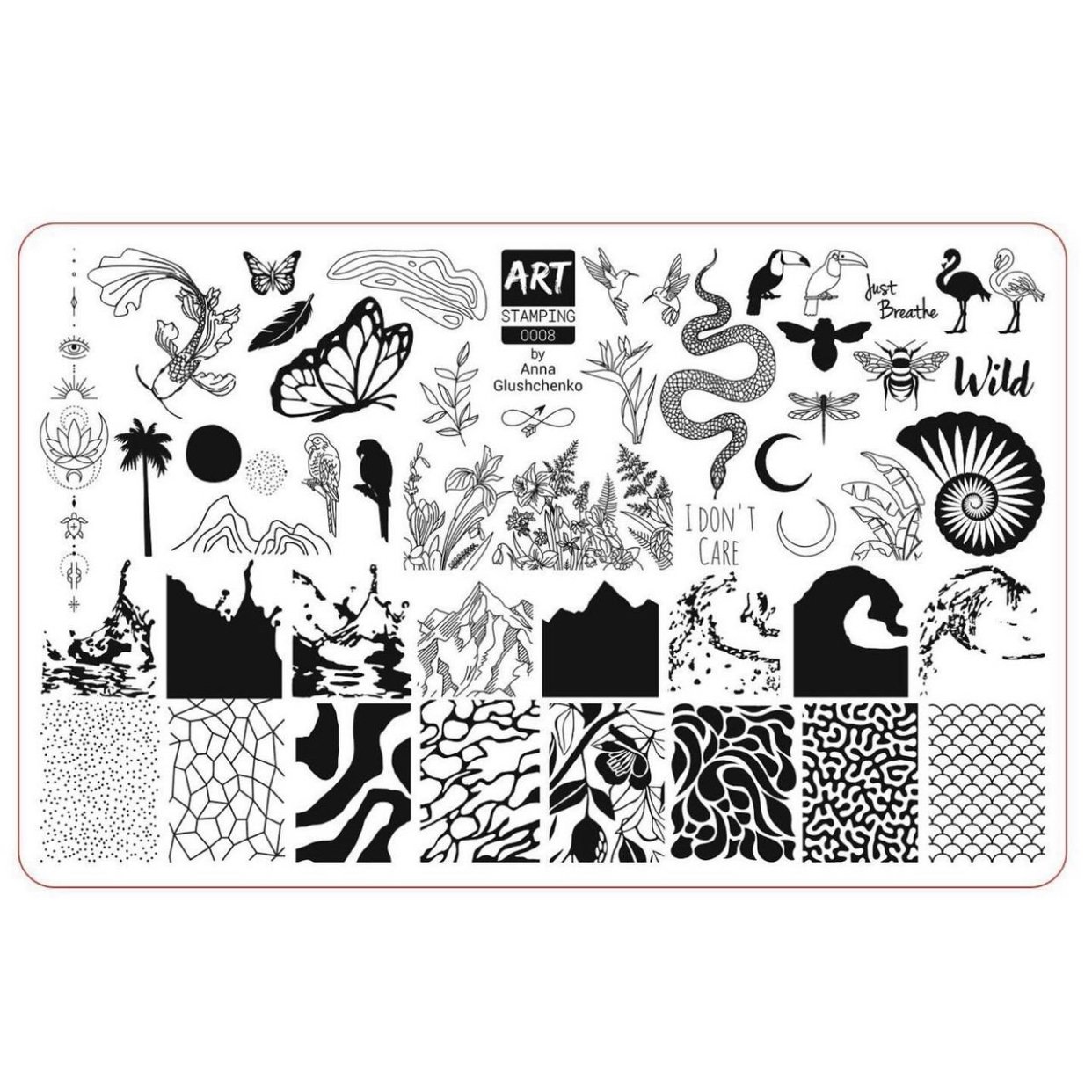 1BA9DD44-0E78-41B5-8533-BB7F28B2A0AD Пластина для стемпінгу ART Stamping by Anna Glushchenko 008