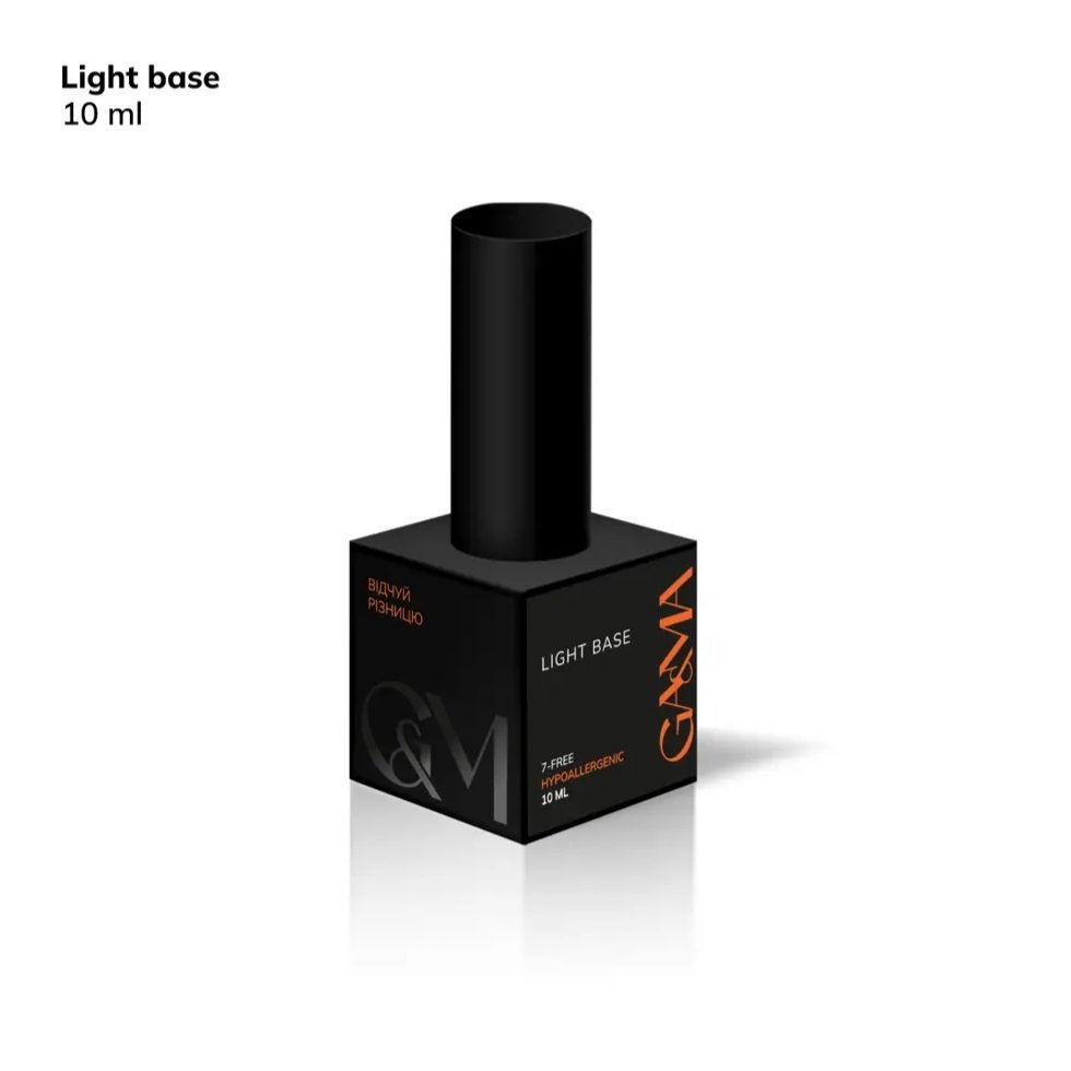Базове покриття GA&MA Light base, 10 мл