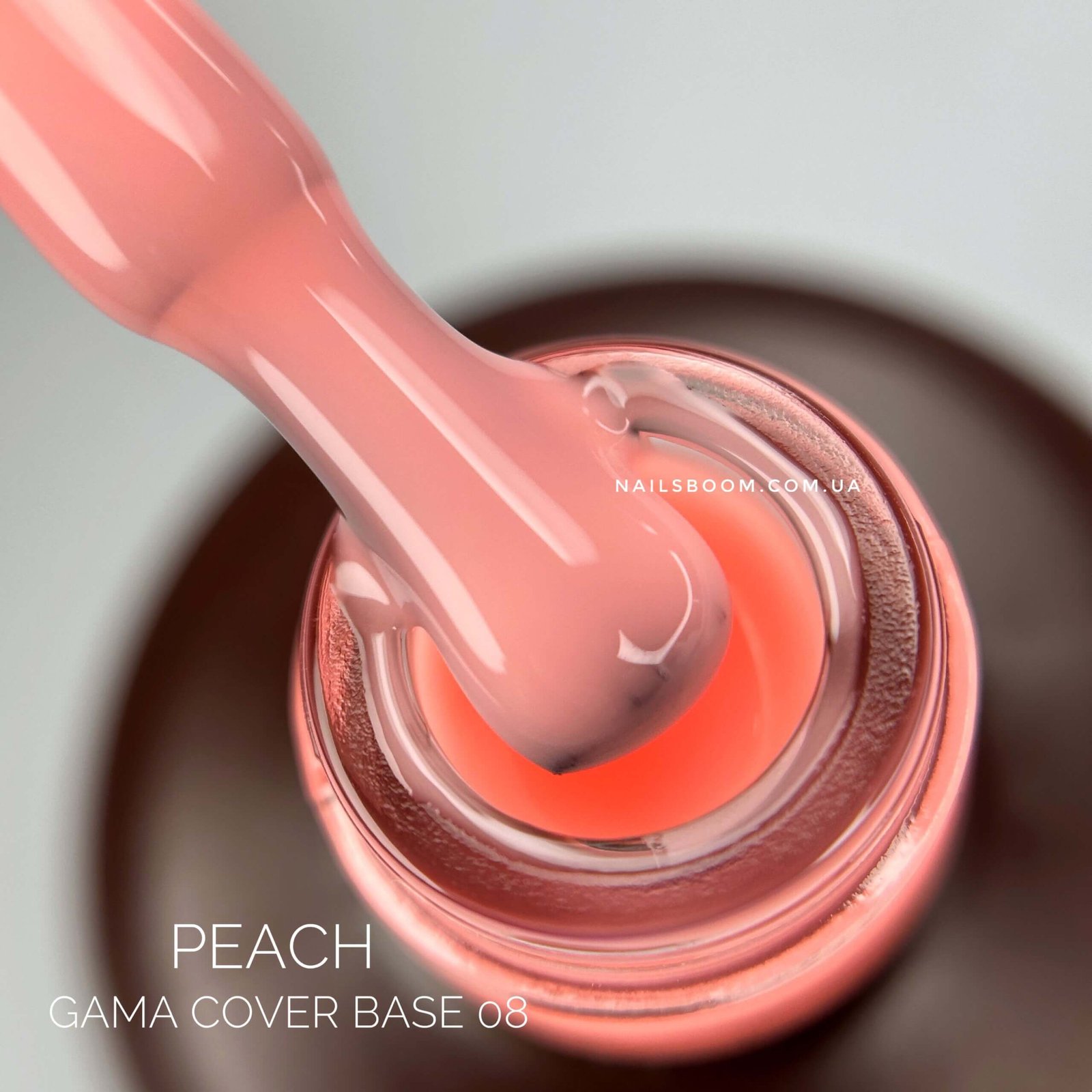 Камуфлююча база GA&MA Cover base 008 Peach, 15 мл