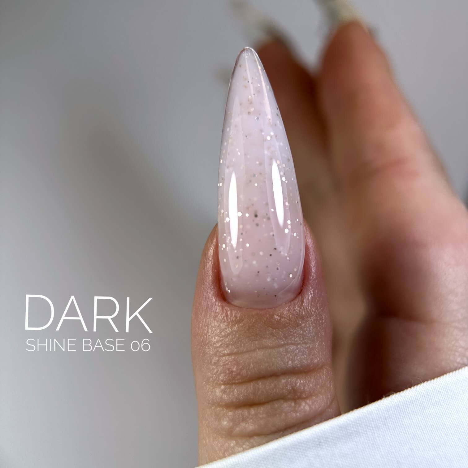Камуфлююча база DARK PRO base Shine 06, 15 мл