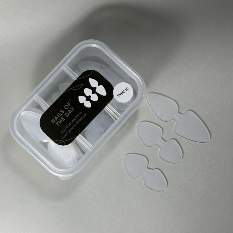 Силіконові молди для верхніх форм NAILS OF THE DAY Nail Silicone Double mold, 2in1(Type 10), 36 шт