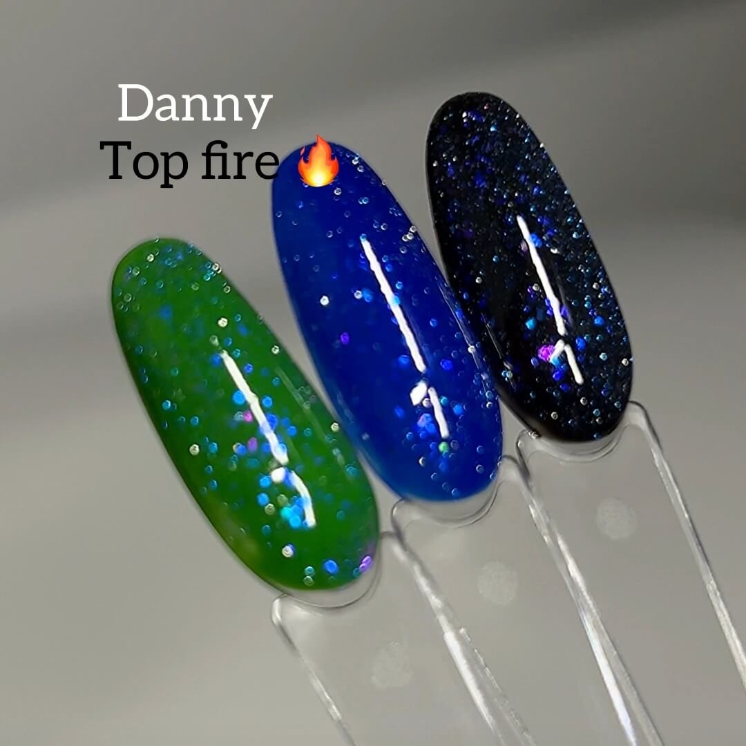 Світловідбиваючий топ Danny Fire 02 (синій), 12 мл