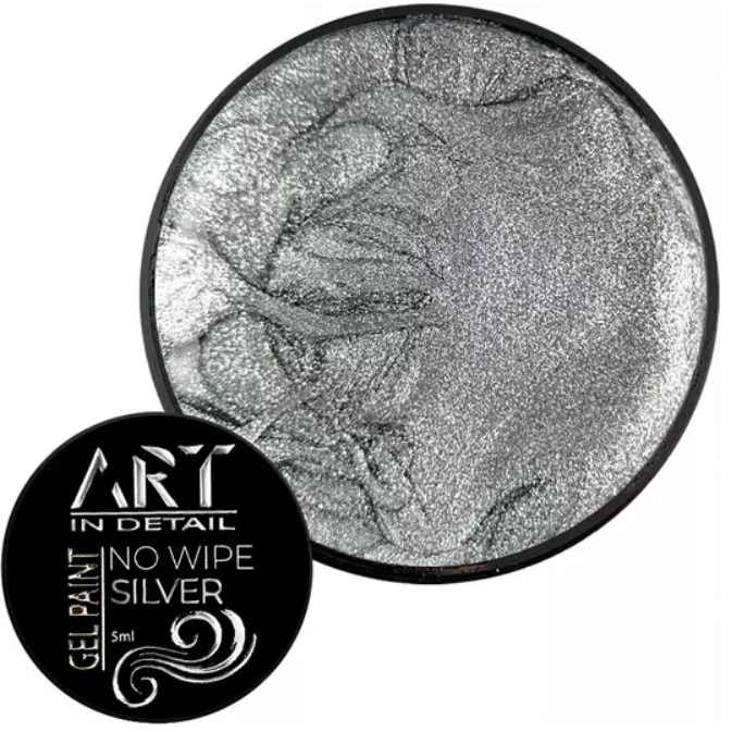 Гель-фарба ART Gel Paint No Wipe Silver, 5 г