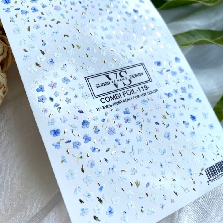 Слайдер дизайн VS nails Combi Foil 119