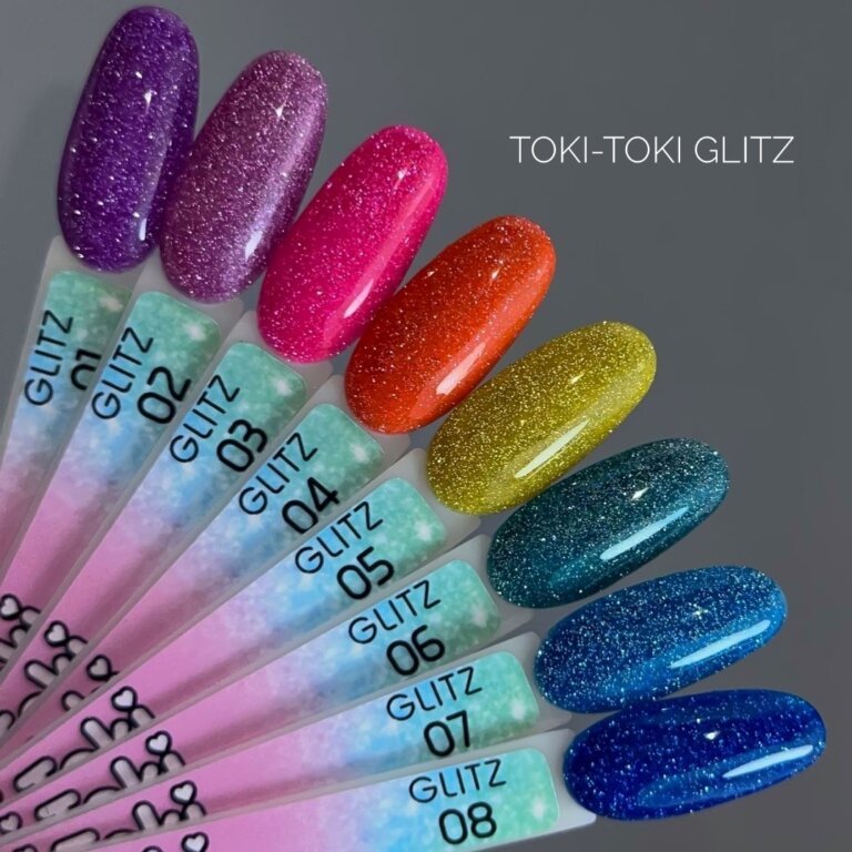 1000060528-01 Гель-лак Toki-Toki Glitz GZ06, 5 мл