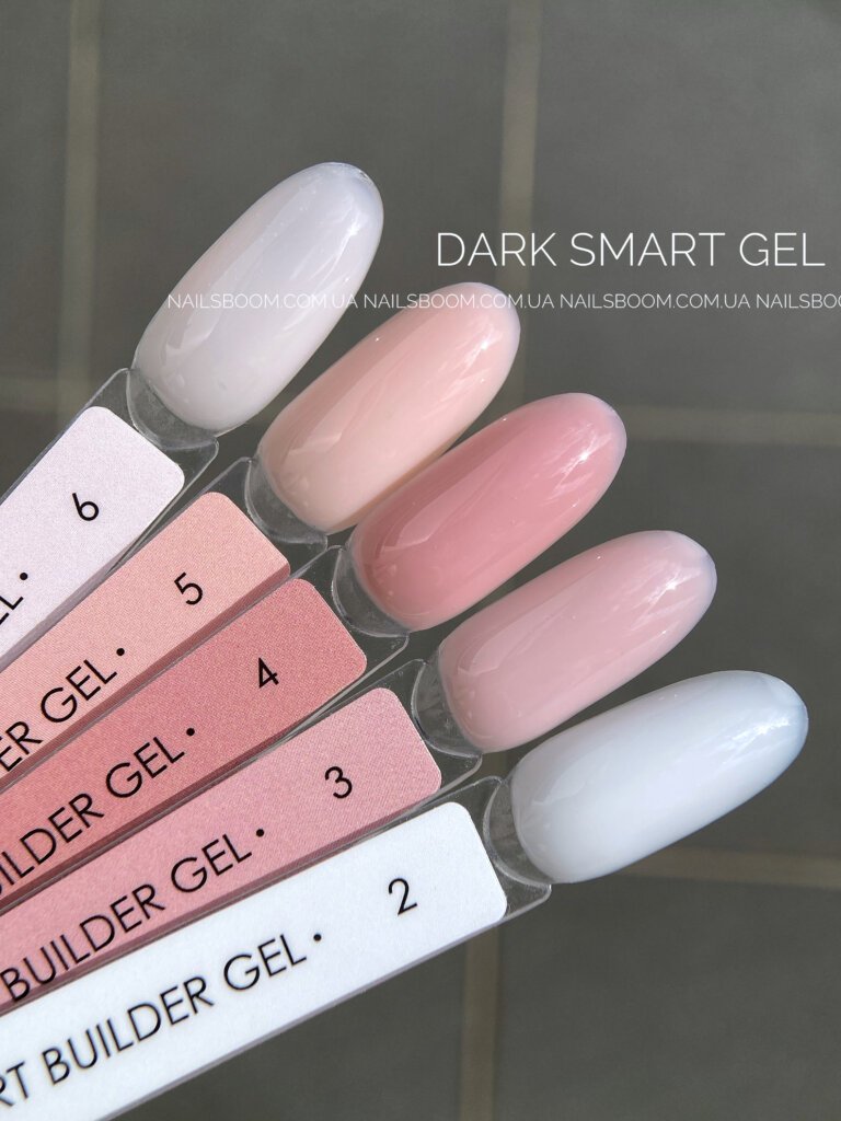 2D264FA6-B868-4CB7-ADF3-01C9672A1DCD Камуфлюючий гель DARK Smart Builder gel 01, 30 мл (прозорий гель)