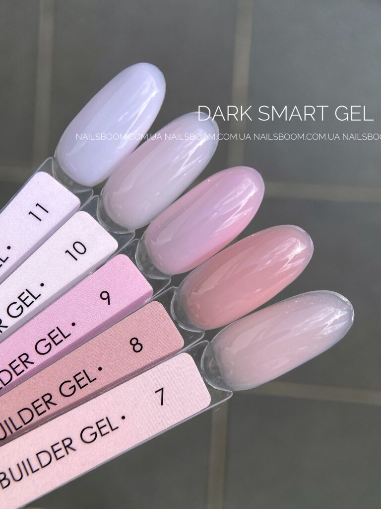9286F471-88B6-4611-ABE9-B210BD094E92 Камуфлюючий гель DARK Smart Builder gel 01, 30 мл (прозорий гель)