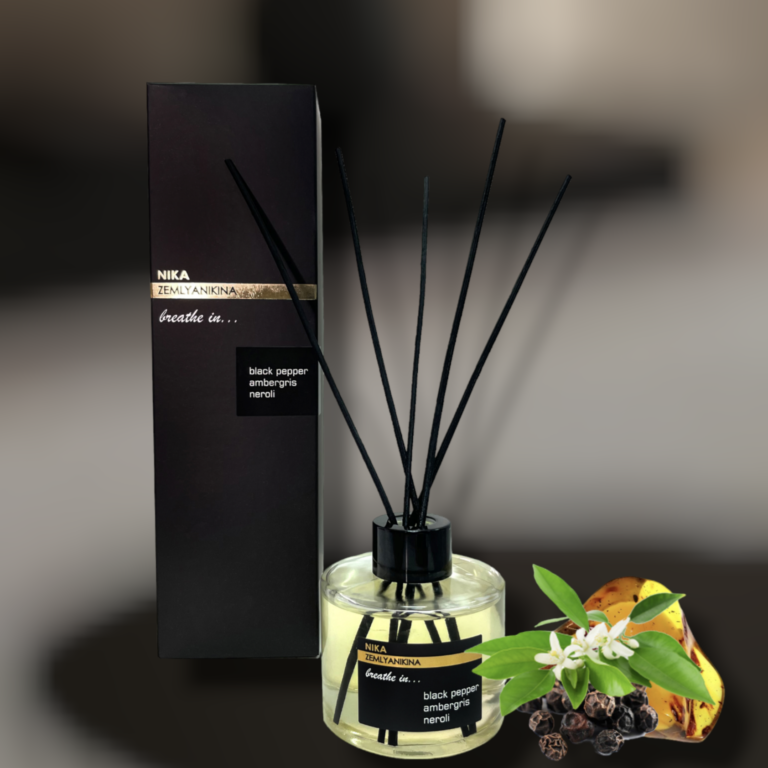 DE673DA0-8346-4DA0-A956-132C56A18019 Аромадифузор Black Pepper/Ambergris/Neroli Nika Zemlyanikina, 130 мл