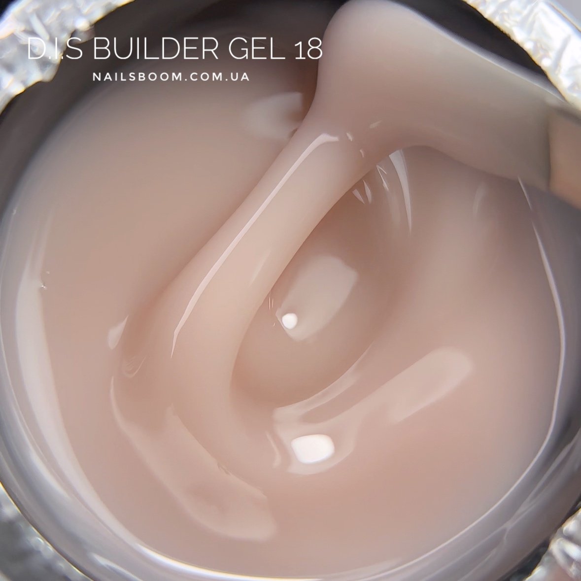 Камуфлюючий гель D.I.S nails Builder 18, 28 мл