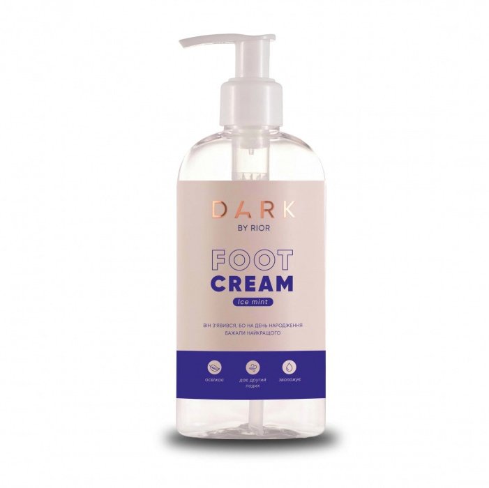 Крем для ніг DARK FOOT CREAM MENTOL, 200 мл