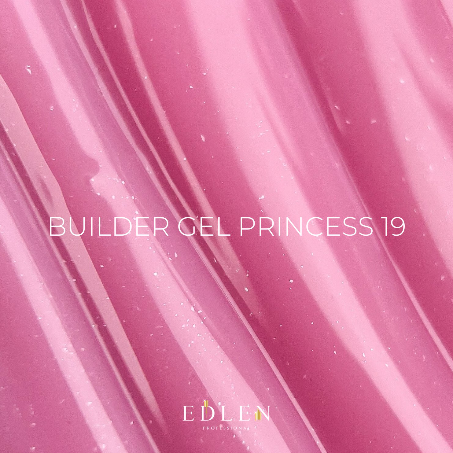 Камуфлюючий гель EDLEN Builder Gel Princess 019, 15 мл