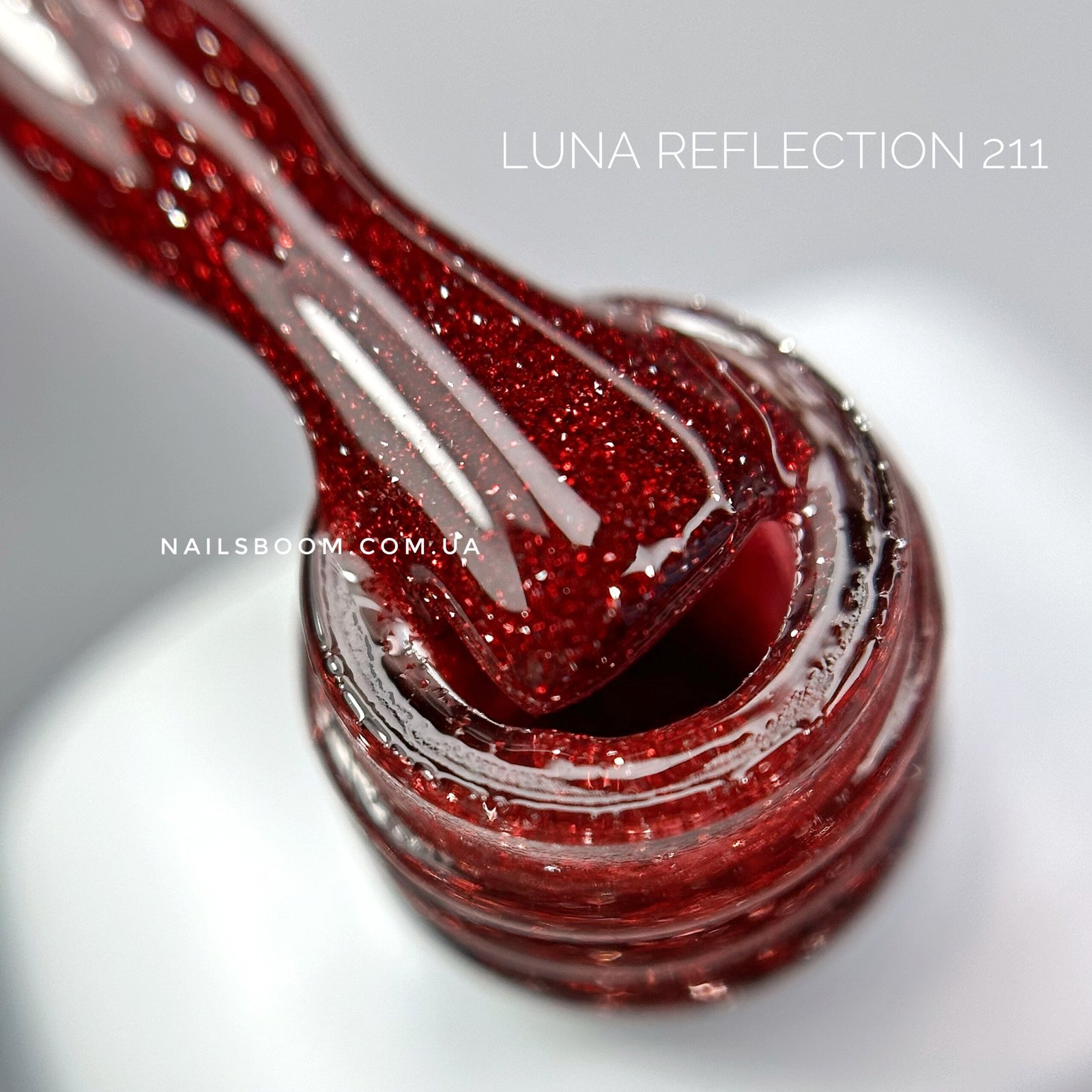 Світловідбиваючий гель-лак LUNA Moon Color Reflection 211, 8 мл