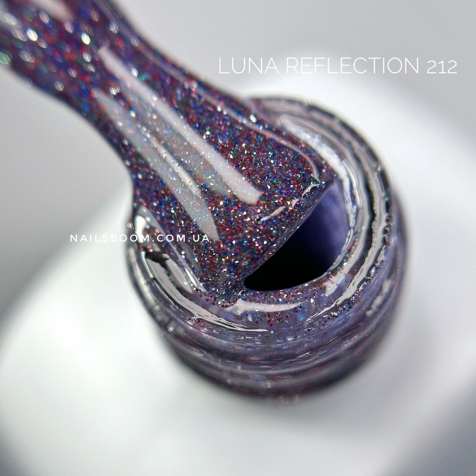 Світловідбиваючий гель-лак LUNA Moon Color Reflection 212, 8 мл
