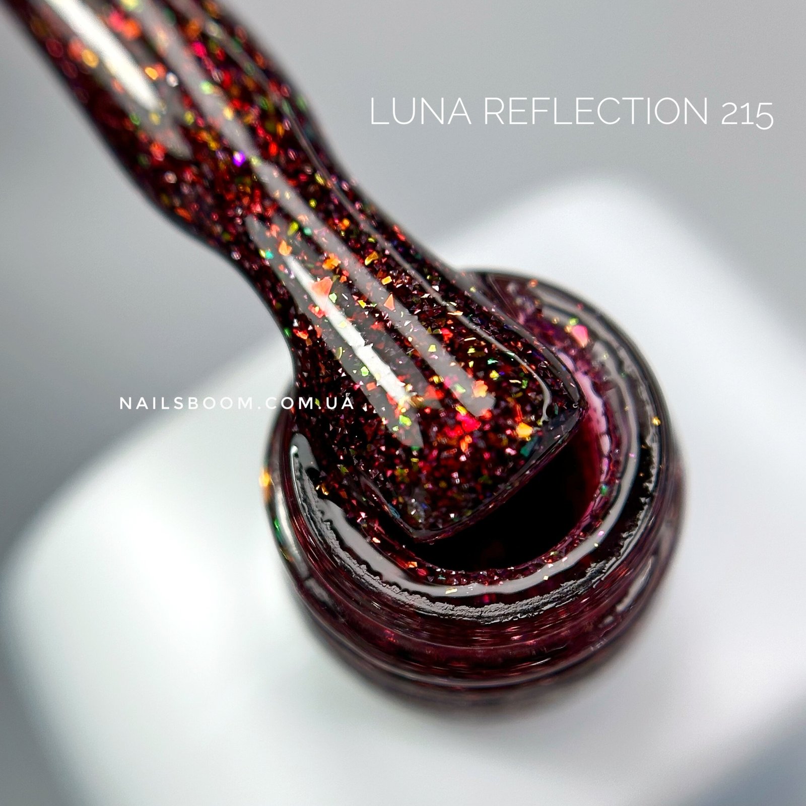 Світловідбиваючий гель-лак LUNA Moon Color Reflection 215, 8 мл