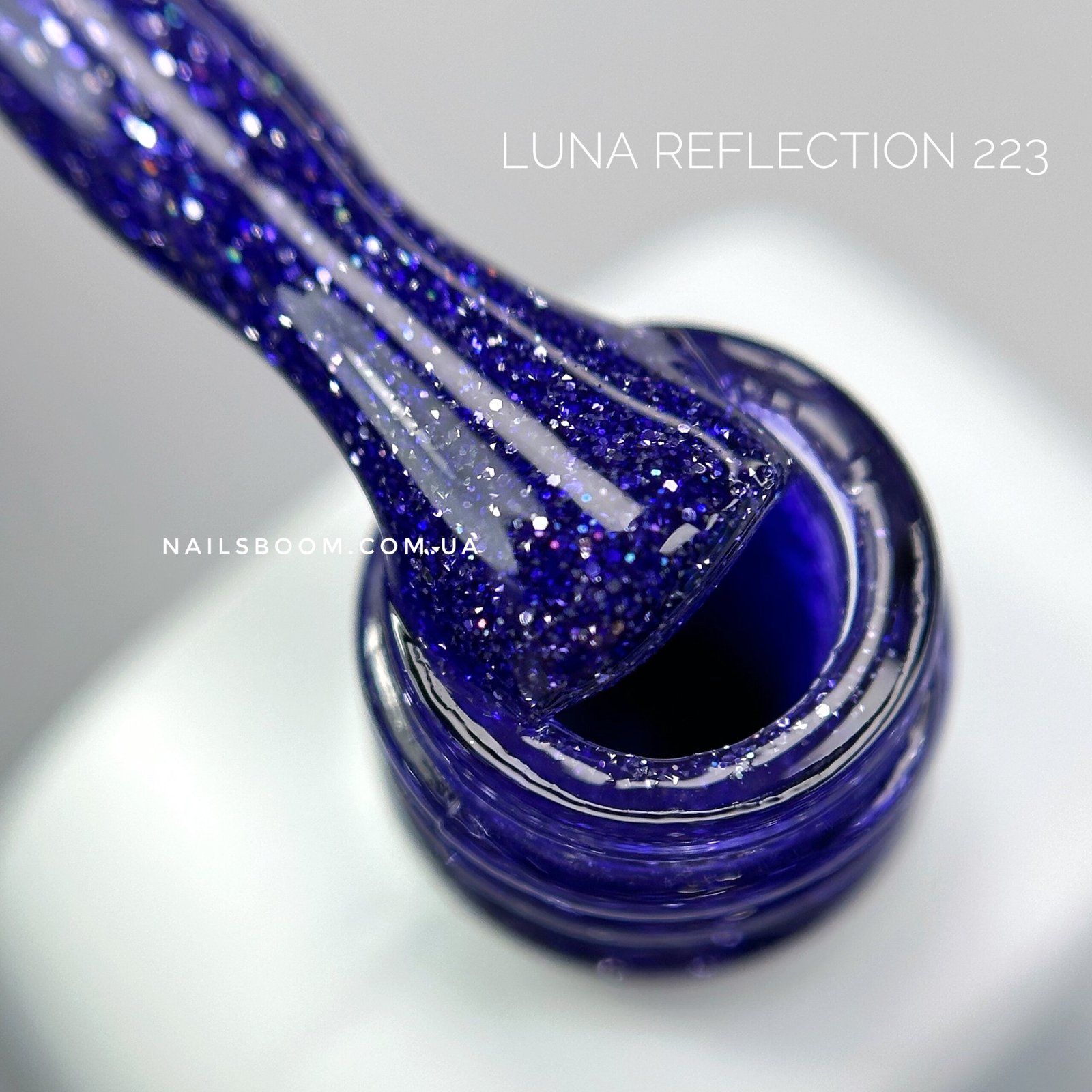 Світловідбиваючий гель-лак LUNA Moon Color Reflection 223, 8 мл