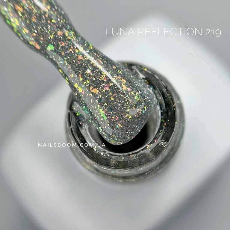 Світловідбиваючий гель-лак LUNA Moon Color Reflection 219, 8 мл