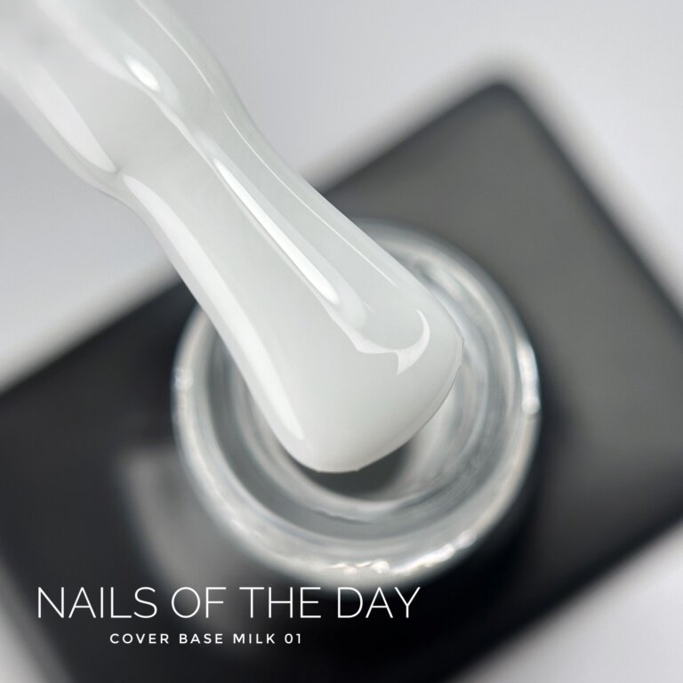 Камуфлююча база NAILS OF THE DAY Cover 01 MILK, 10 мл