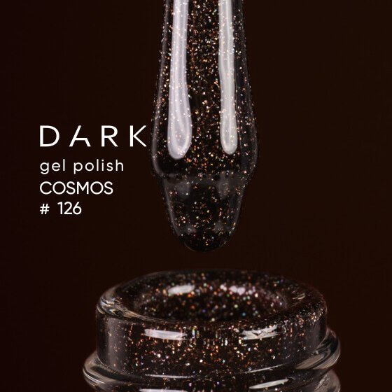 Гель-лак DARK gel polish (Cosmos) 126, 10 мл