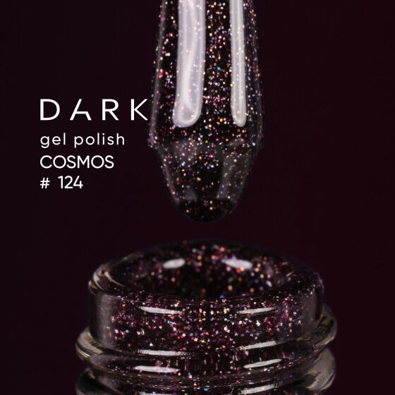 Гель-лак DARK gel polish (Cosmos) 124, 10 мл