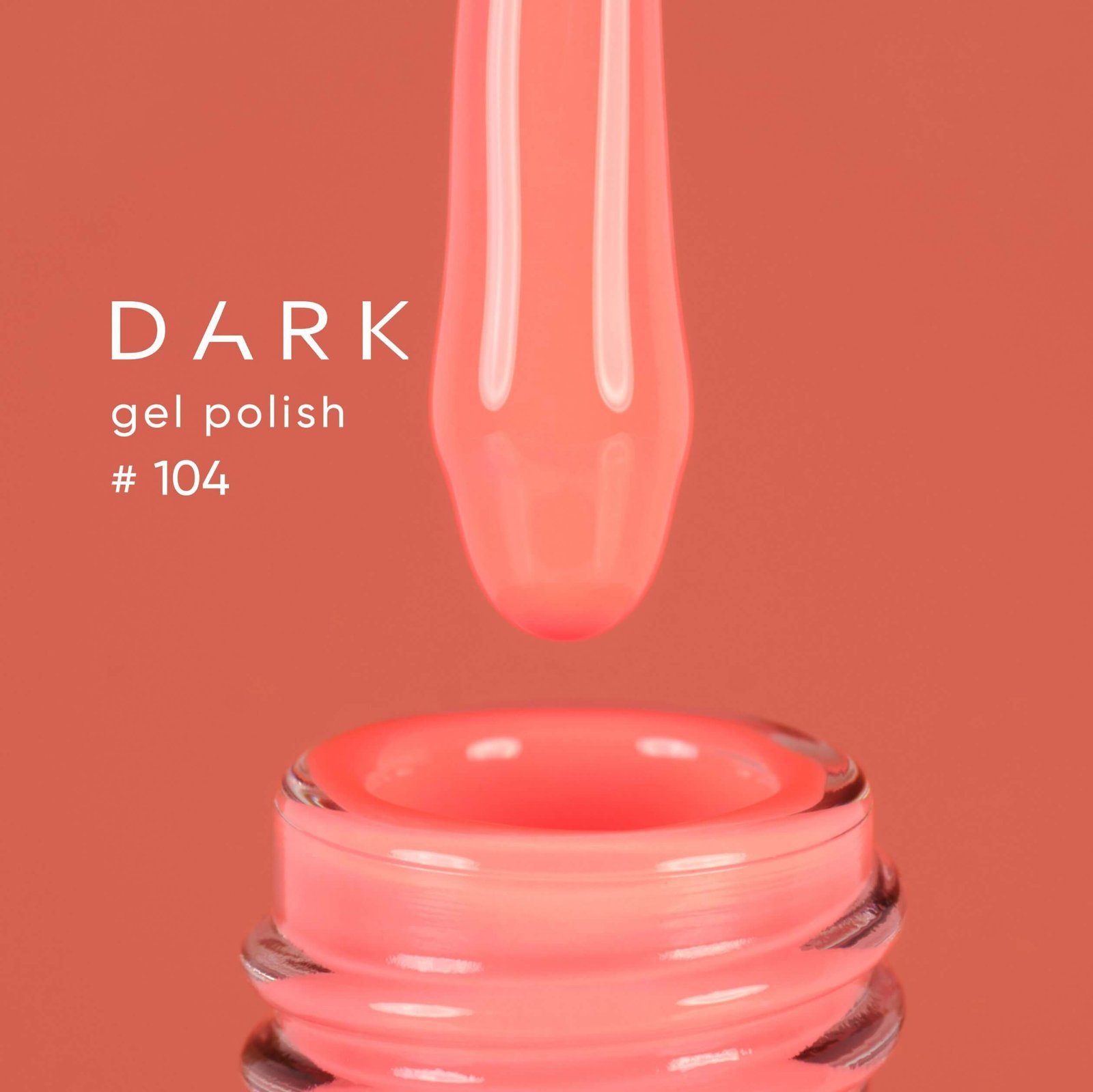 Гель-лак DARK gel polish (New Collection) 104, 10 мл