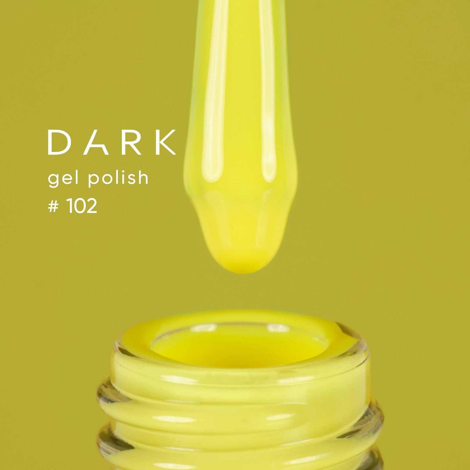 Гель-лак DARK gel polish (New Collection) 102, 6 мл