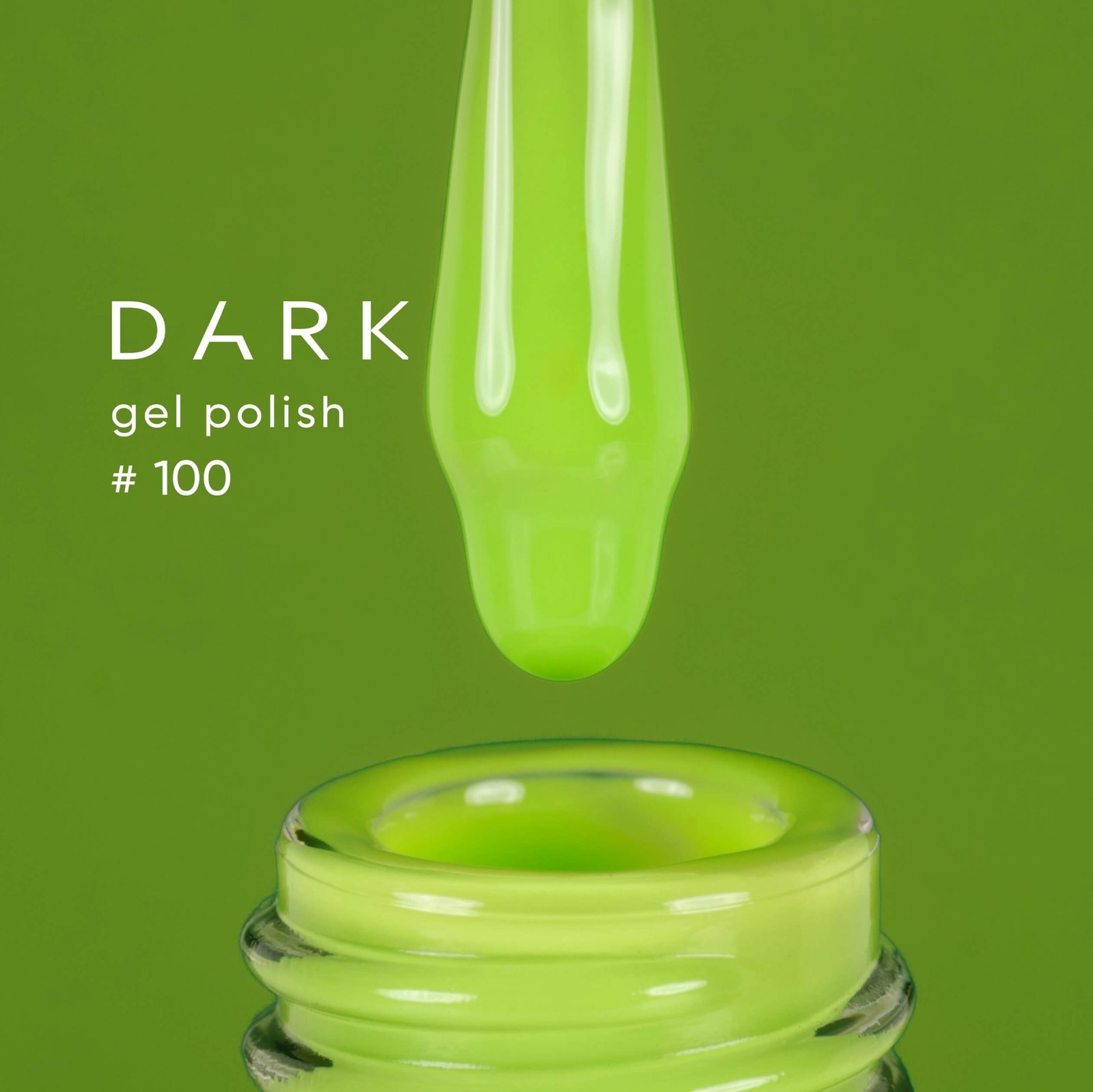 Гель-лак DARK gel polish (New Collection) 100, 6 мл