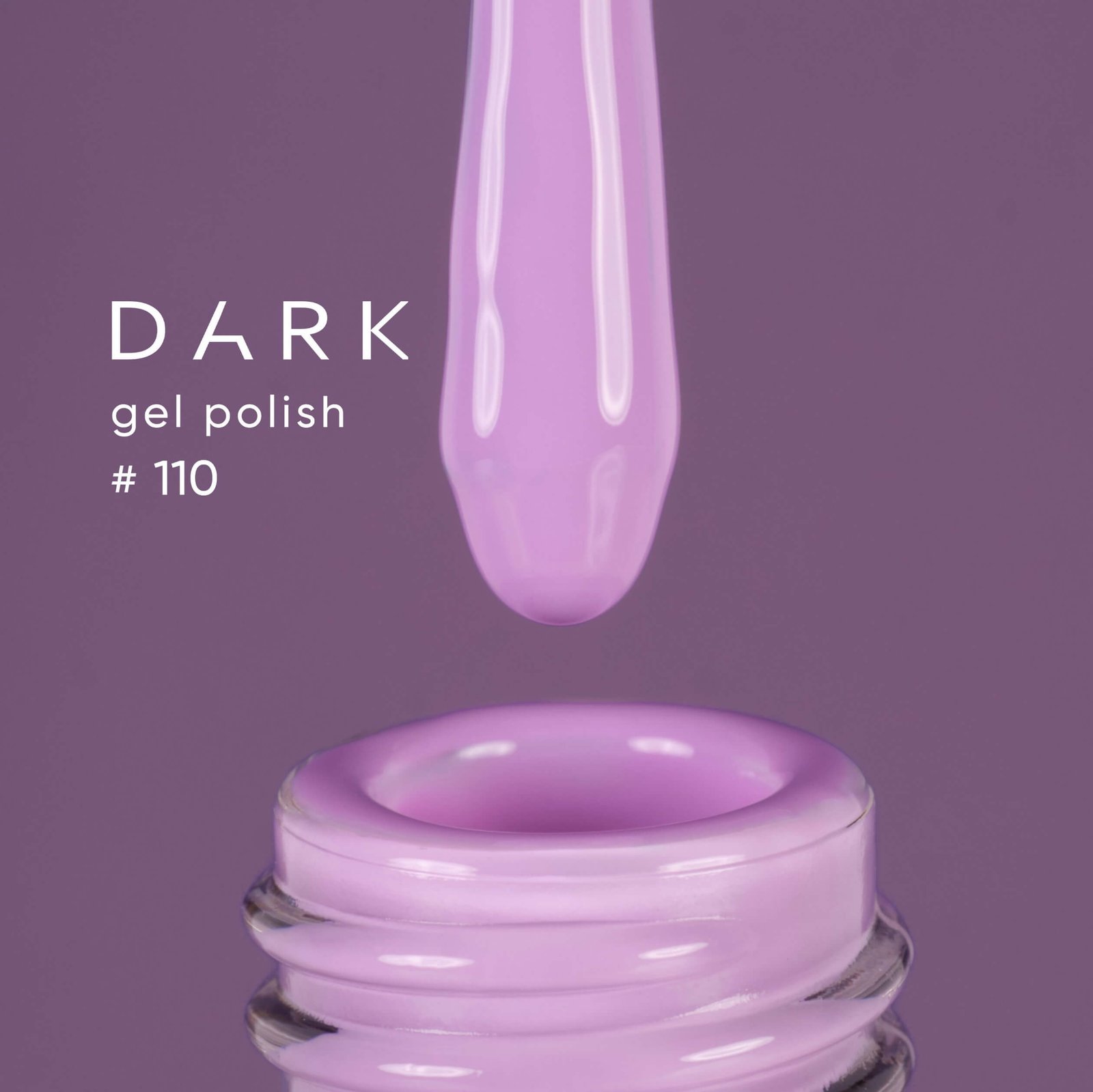 Гель-лак DARK gel polish (New Collection) 110, 6 мл