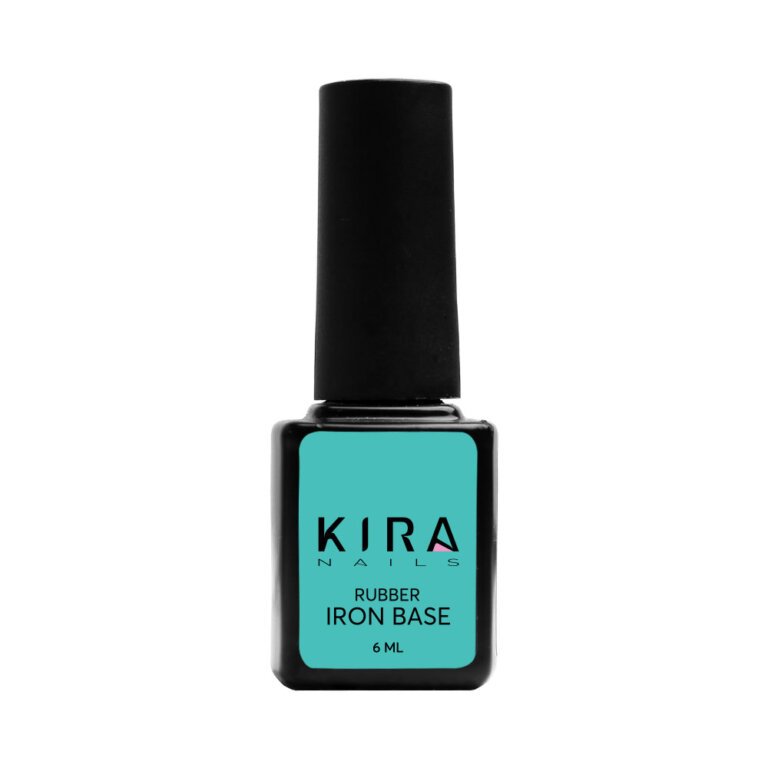 Базове покриття Kira Nails Rubber Iron Base Coat, 6 мл