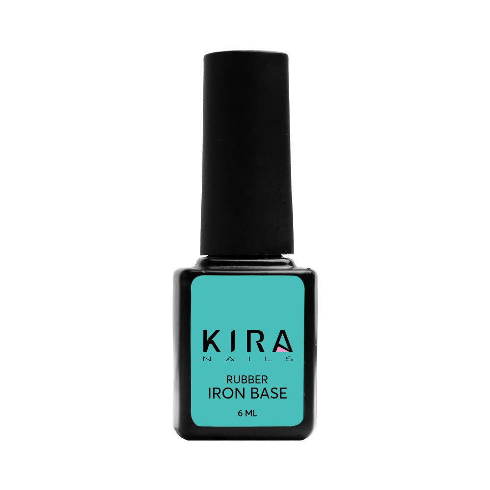 Базове покриття Kira Nails Rubber Iron Base Coat, 6 мл
