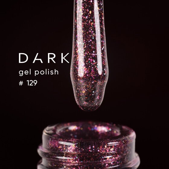 Гель-лак DARK gel polish (Cosmos) 129, 10 мл