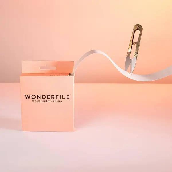 Файл-стрічка Wonderfile для пилки 160х18мм 7 метрів +ножиці