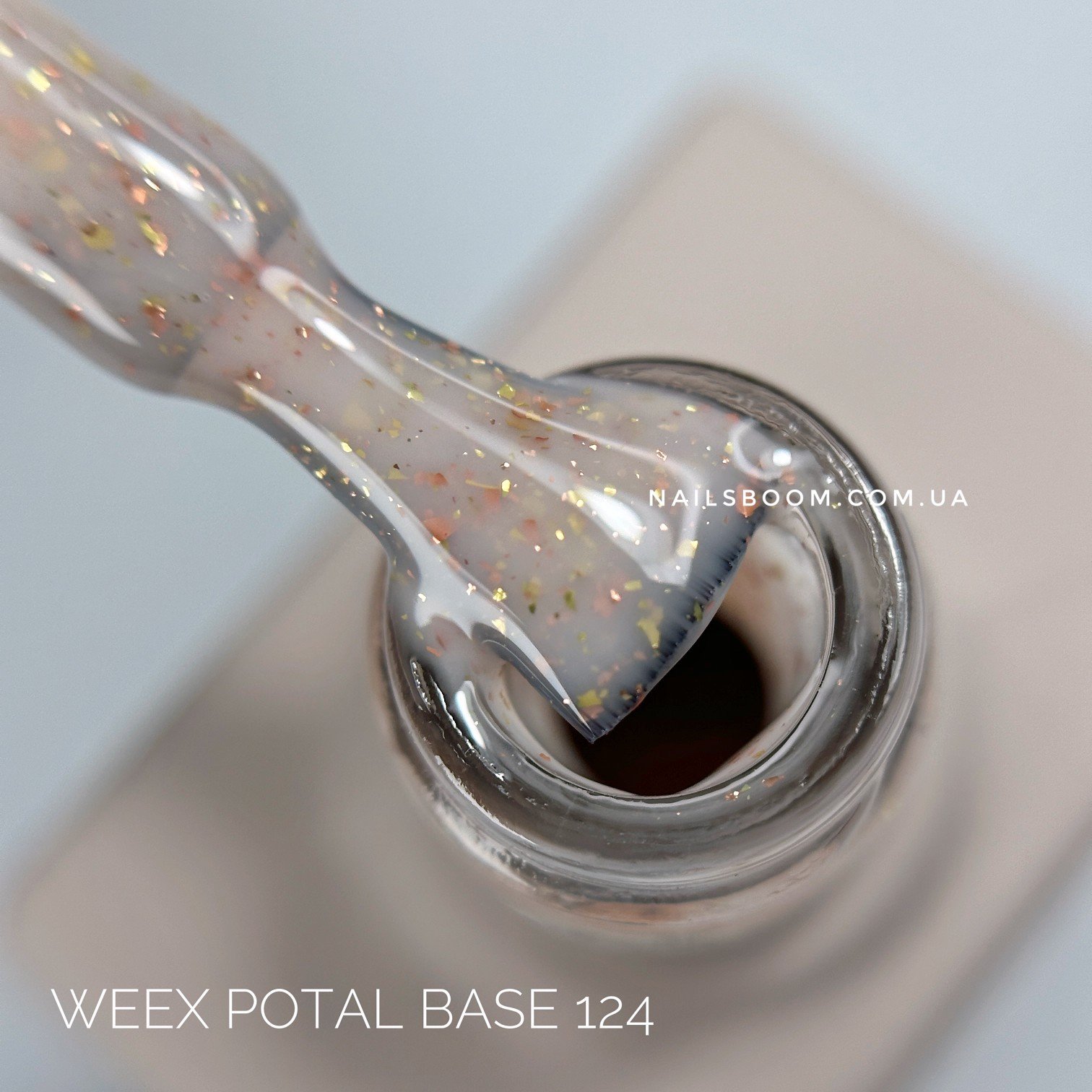 Камуфлююча база з поталлю WEEX Potal 124, 11 мл