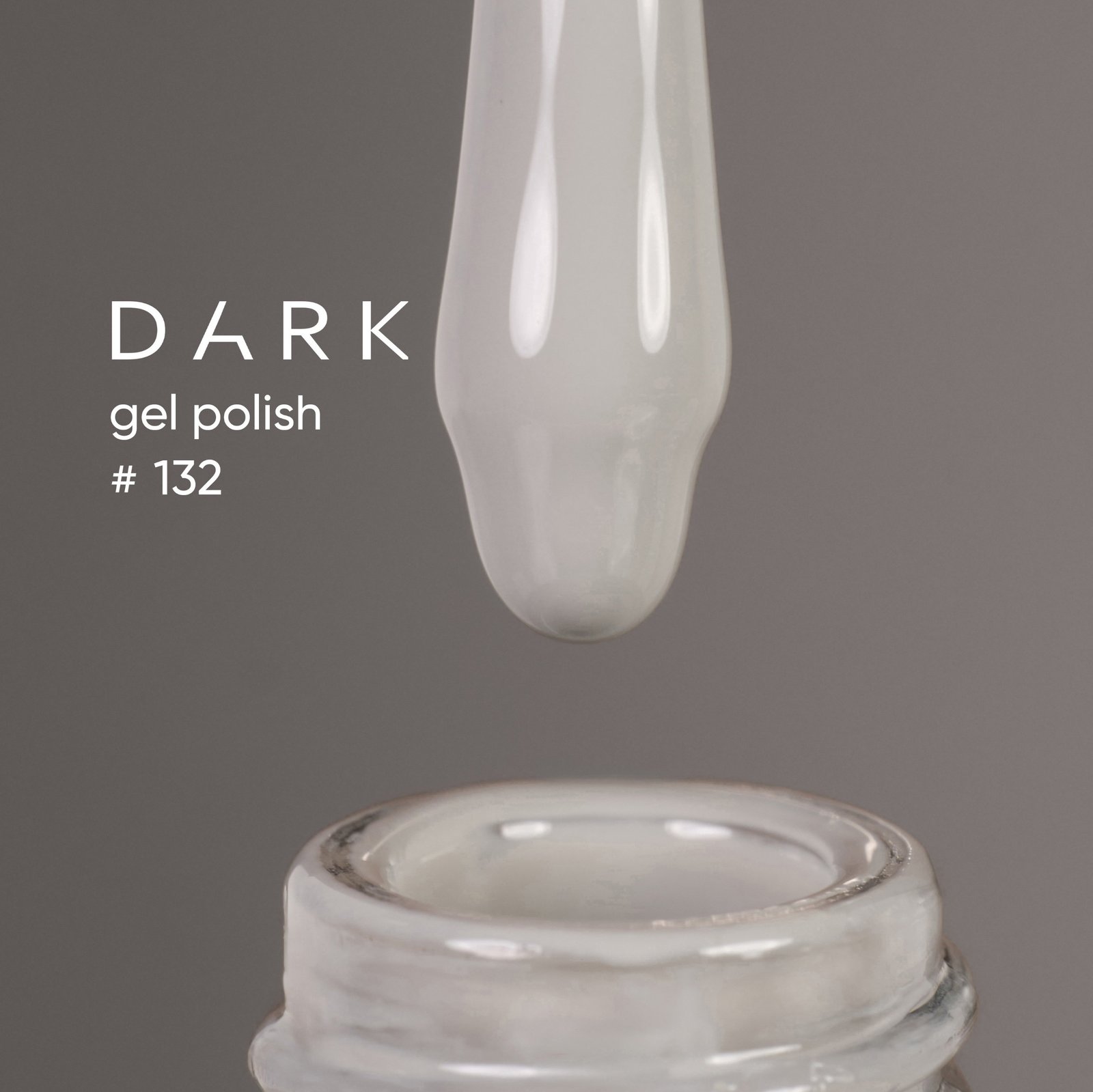 Гель-лак DARK gel polish (New Collection) 132, 10 мл