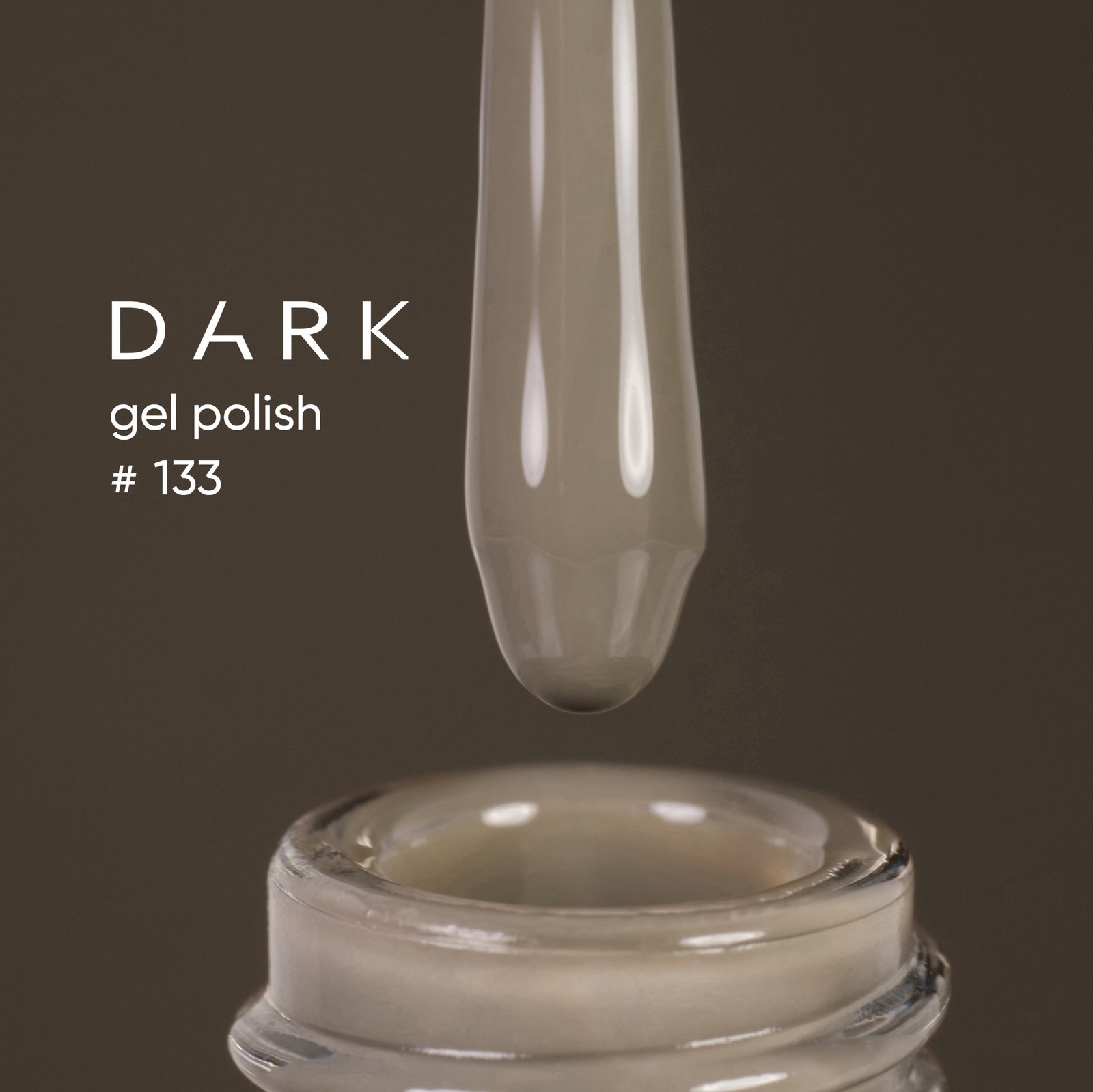 Гель-лак DARK gel polish (New Collection) 133, 10 мл