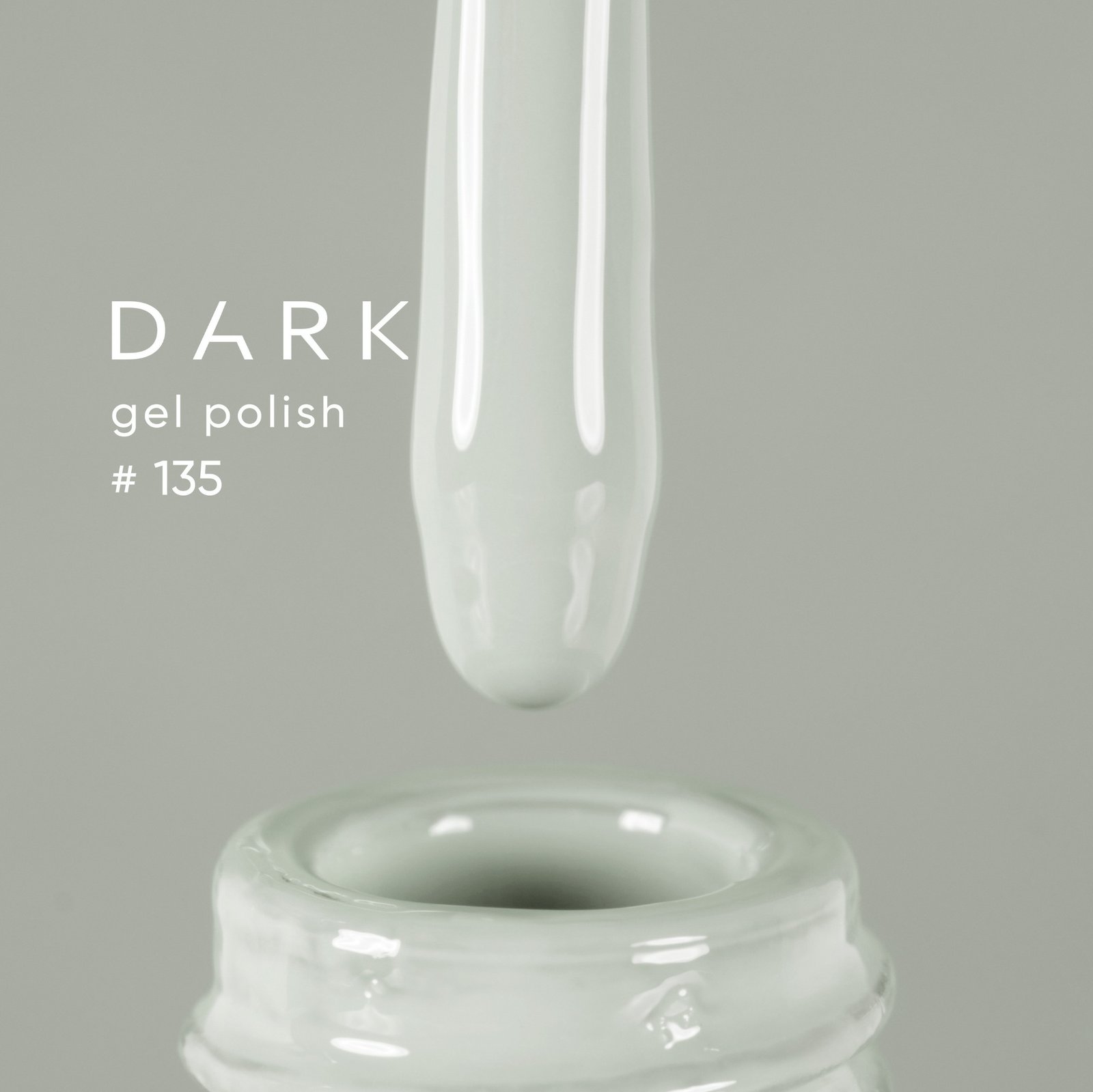 Гель-лак DARK gel polish (New Collection) 135, 10 мл