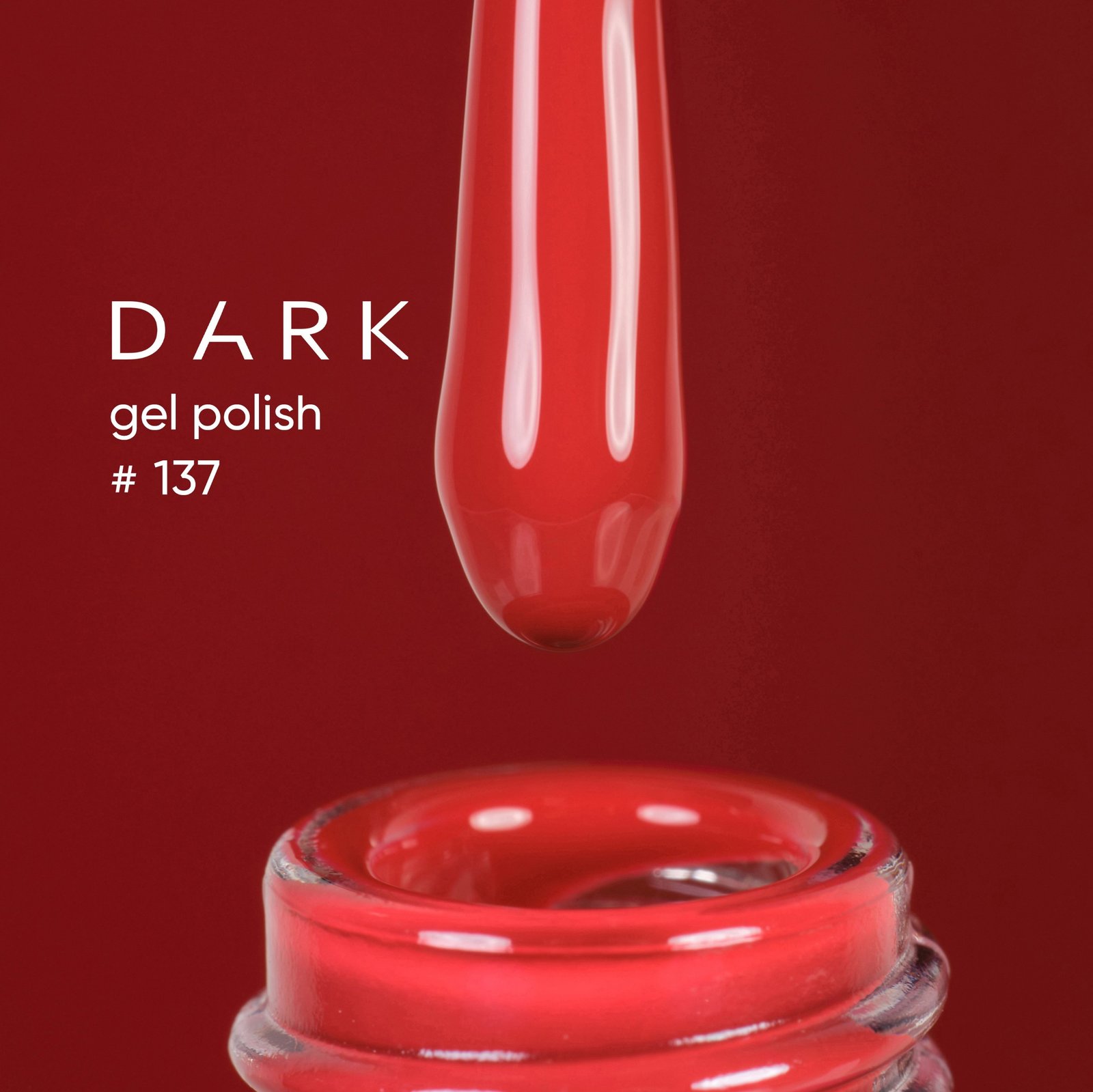 Гель-лак DARK gel polish (New Collection) 137, 10 мл