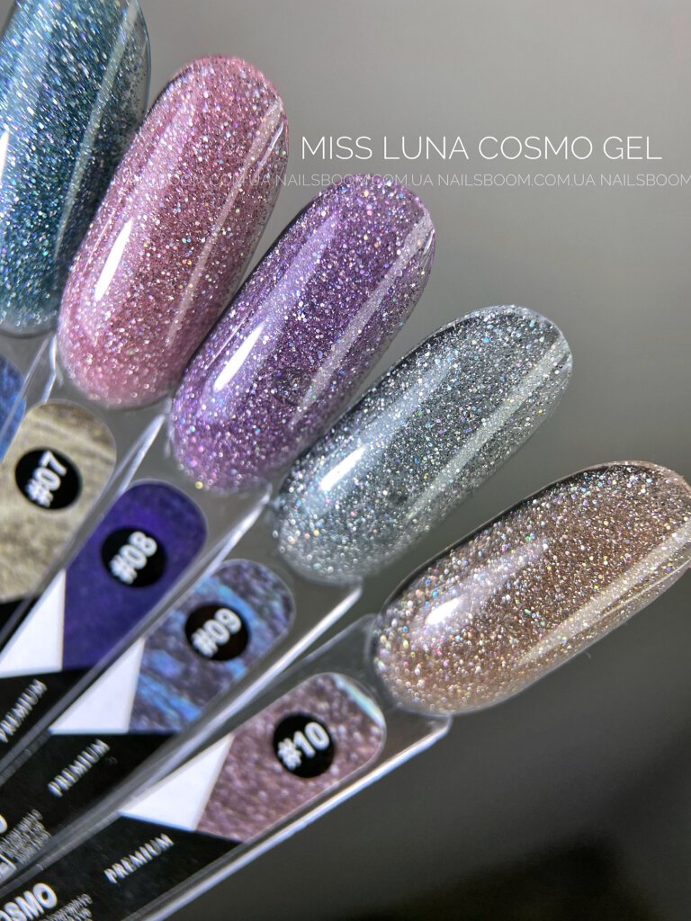 Світловідбиваючий гель Miss Luna Cosmo gel 01, 15 мл
