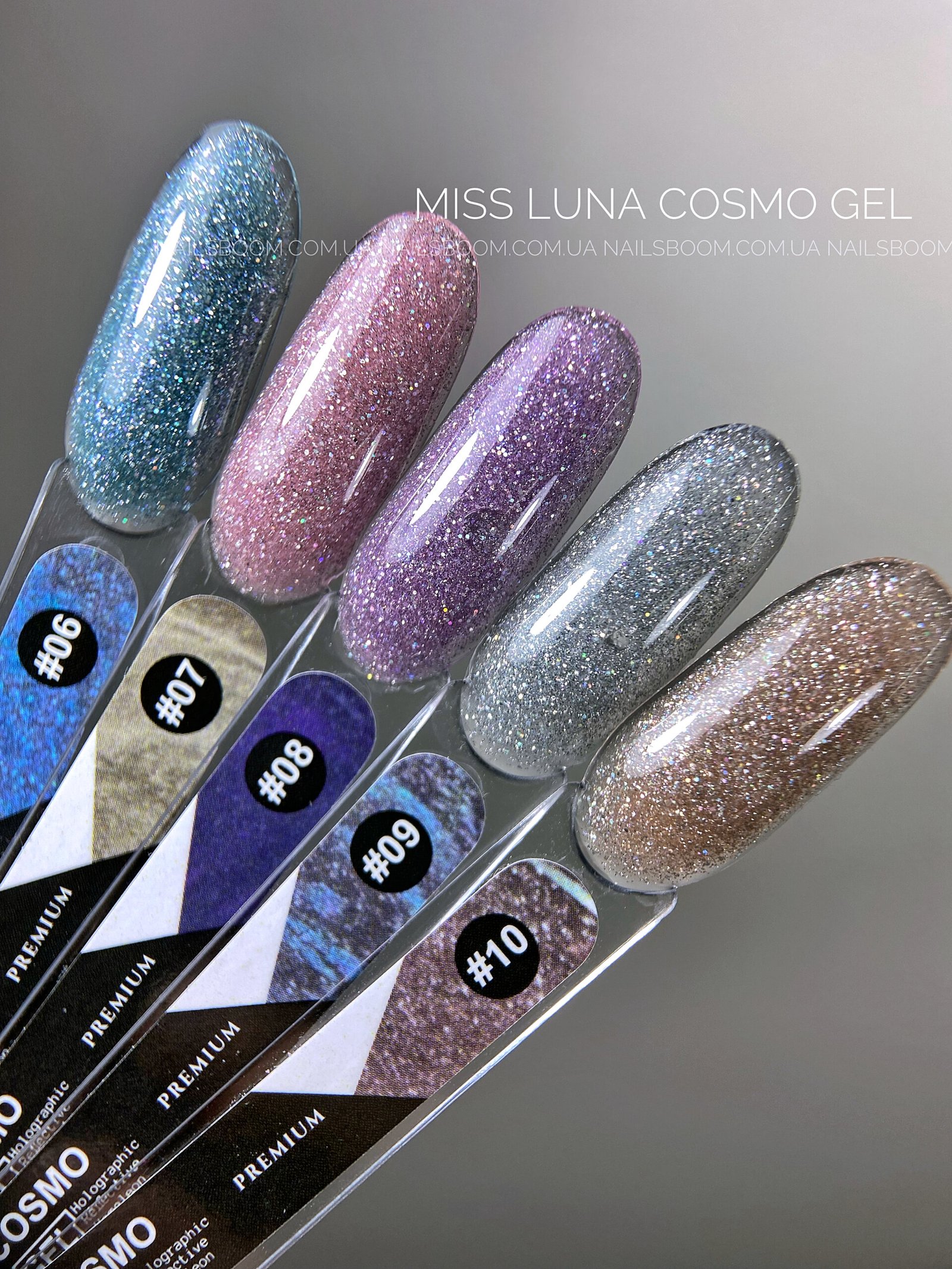Світловідбиваючий гель Miss Luna Cosmo gel 01, 15 мл