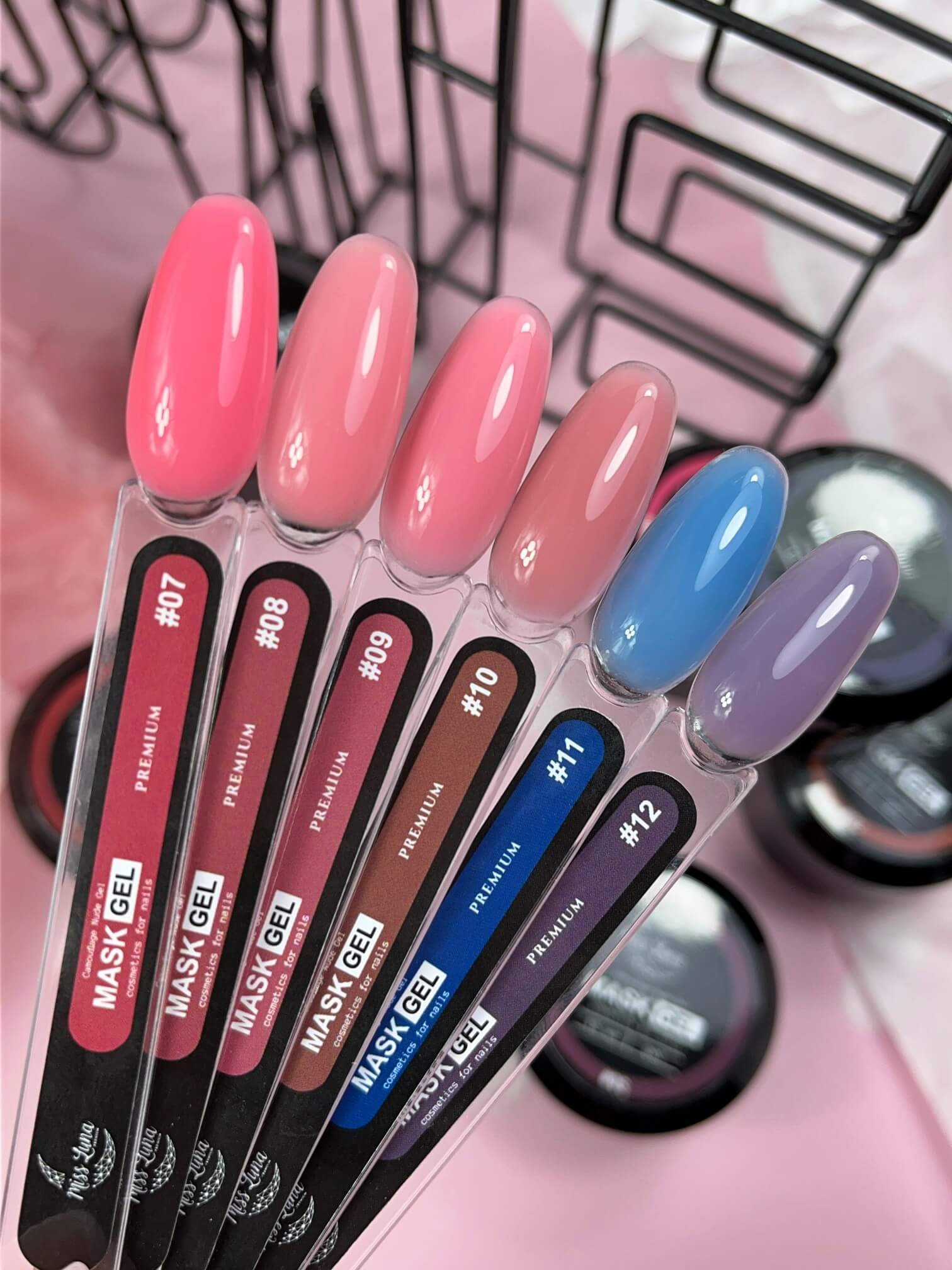 Кольоровий гель Miss Luna Mask Gel 08, 15 мл