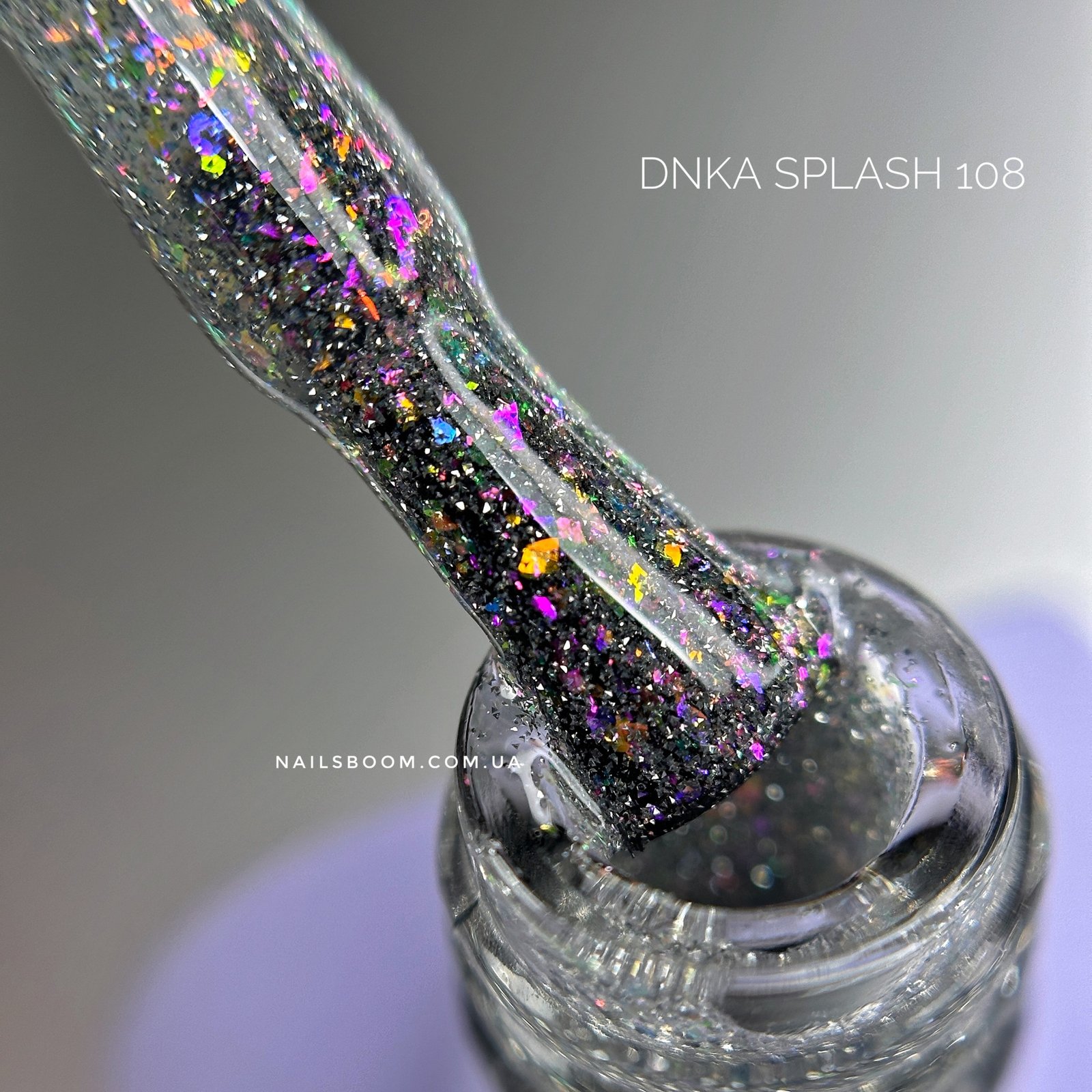 Світловідбиваючий гель-лак DNKa’ Gel Polish Color Spalah №0108, 7 мл