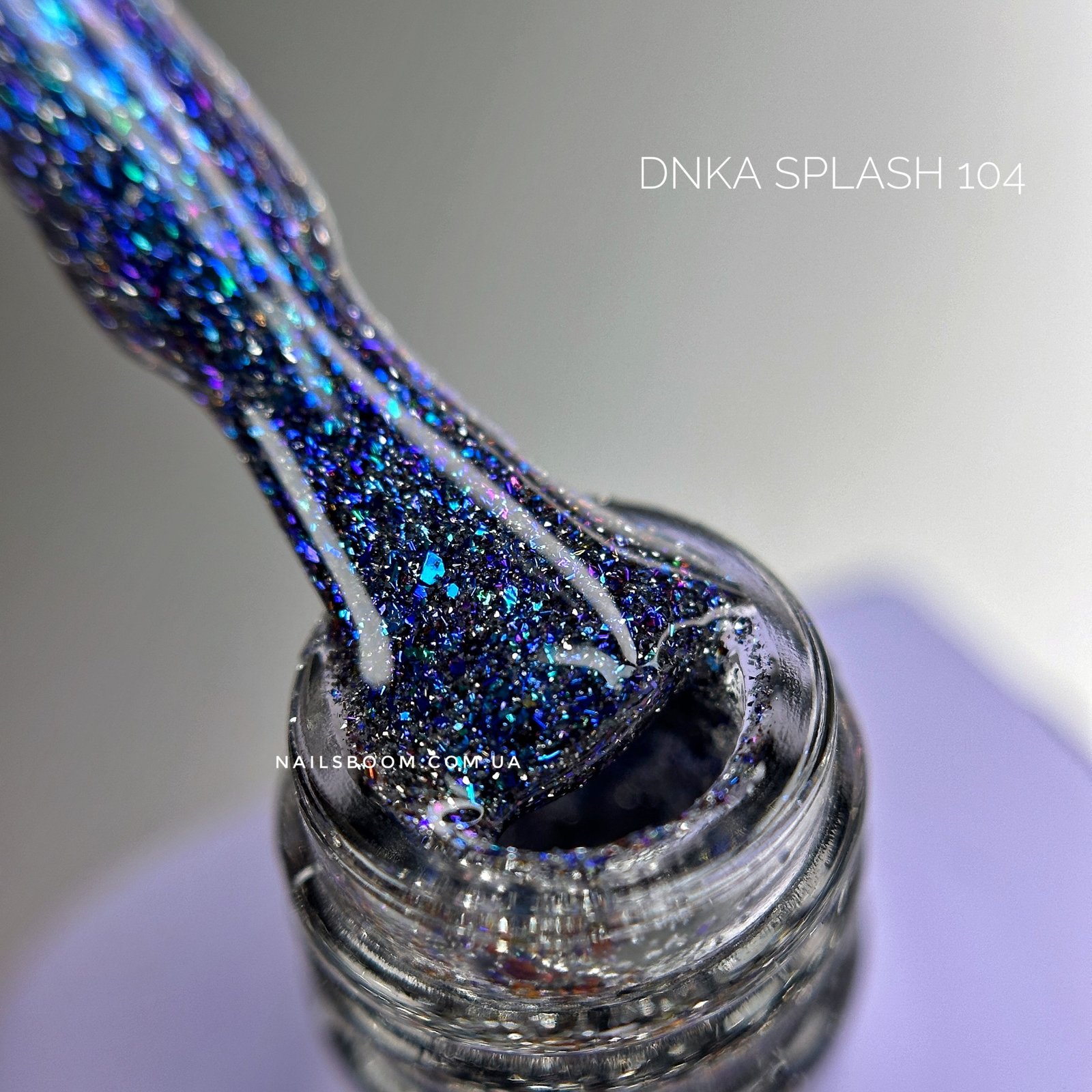 Світловідбиваючий гель-лак DNKa’ Gel Polish Color Spalah №0104, 7 мл