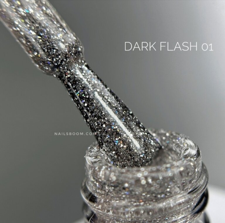 Світловідбиваючий гель-лак DARK Flash 01, 10 мл