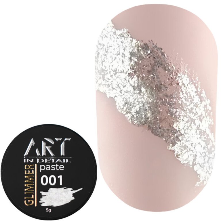 glimmer-001 Паста для дизайнів ART Glimmer Paste 01, 5 мл