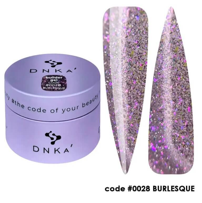 1000068766-01 Камуфлюючий гель DNKa' Builder gel 0028 Burlesqoe, 30 мл